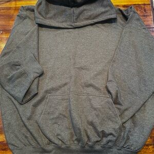 3XL Unisex Grey Three Layer Premium Hoodie